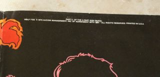 Vintage 1978 Kiss Solo Album Posters Paul Stanley,  Gene Simmons,  Criss 4