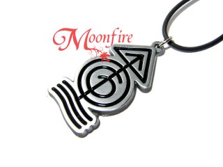 The Magisterium Quincunx Symbol Pendant Necklace Fire Wants To Burn Iron Trial