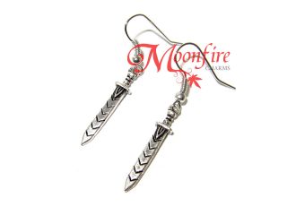 Percy Jackson Riptide Sword Earrings Jewelry Demigod Olympians Best Quality