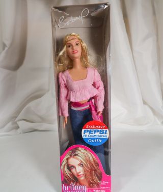 Britney Spears Pepsi Commercial Outfit Doll Play Along