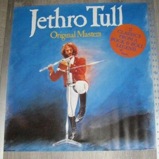 Jethro Tull Masters Promo Poster