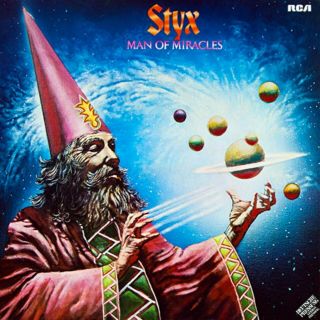 Styx Man Of Miracles Banner Huge 4x4 Ft Fabric Poster Tapestry Flag Album Cover
