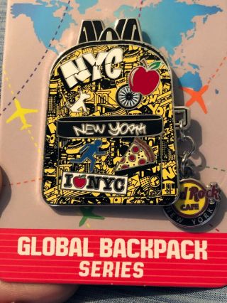 Hard Rock Cafe York 2019 Global Backpack Series Pin