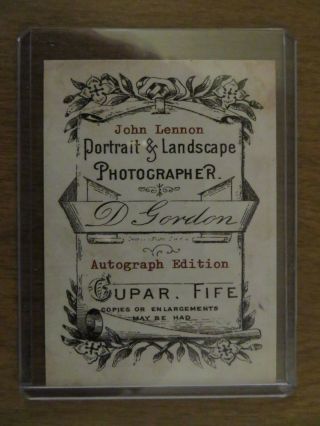 D.  Gordon Reprinted Autograph Beatles trading cards George Ringo Paul John 3