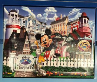 Disney Canvas Art Old Key West Disney Vacation Club Mickey Mouse Home Decor