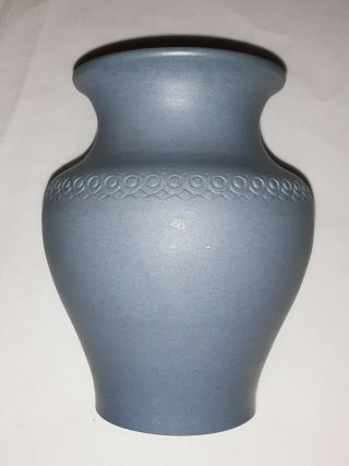 Denver White Pottery Vase,  Small (4 " Hi),  Very Good Cond,