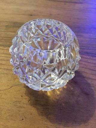 Waterford Crystal Ball Candle Votive Holder