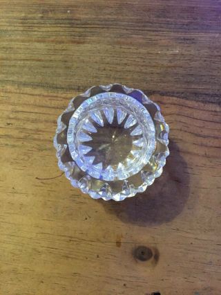Waterford Crystal Ball Candle Votive Holder 2