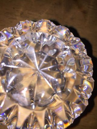 Waterford Crystal Ball Candle Votive Holder 3
