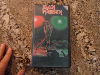 Iron Maiden Live At The Rainbow Vhs Tape