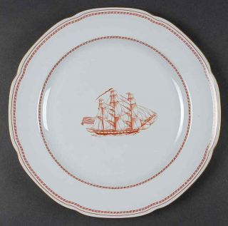 Spode Trade Winds - Red Dinner Plate S687645g3