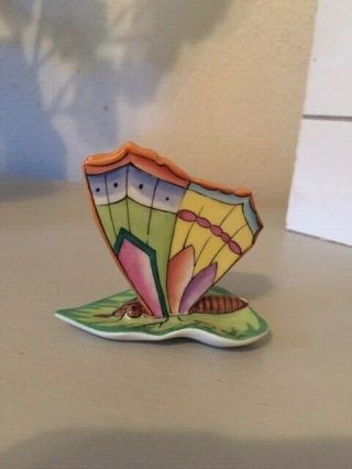 Herend Hungary Butterfly Place Card Holder