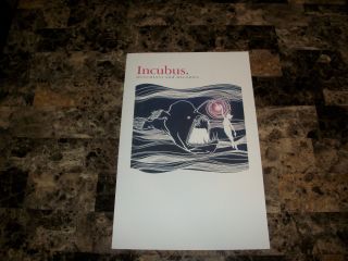 Incubus Rare Promo Lithograph Print Poster Monuments And Melodies Brandon Boyd