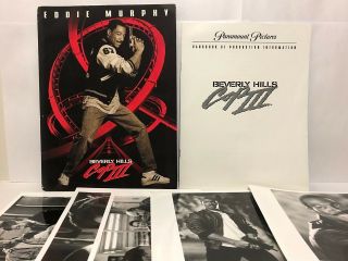 Beverly Hills Cop 3 Movie Press Kit 1994 Paramount Pictures Eddie Murphy