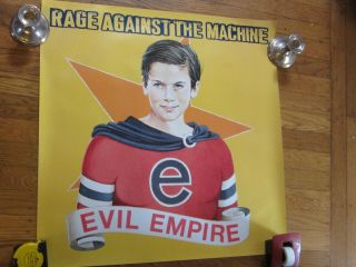 Rage Against The Machine 1996 Evil Empire Promotional Poster 24 " X 24 "