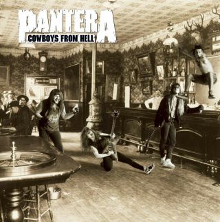 Pantera Cowboys From Hell Banner Huge 4x4 Ft Fabric Poster Tapestry Flag Art