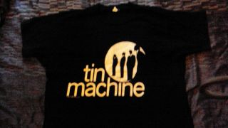 Tin Machine David Bowie Tour T Shirt Large