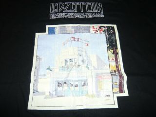Led Zeppelin Song Remains The Same Xl Black Promo T - Shirt Swan Song Never Worn