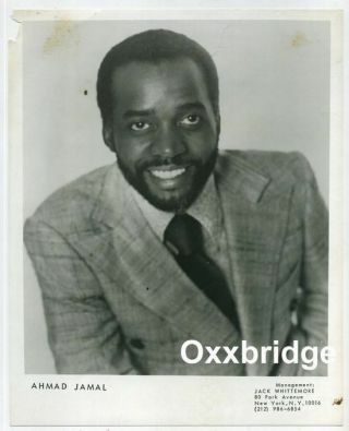 Ahmad Jamal Photo Jazz Promo 1970 