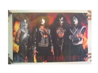 Kiss Poster The Second Coming Ace Frehley Gene Simmons Paul Stanley Peter Criss