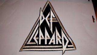 " Def Leppard " Vintage Nos Rock / Metal Band Jacket Patch