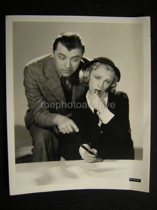 30s Lyle Talbot Isabell Jewell They Asked For It Vintage Movie Photo 565h