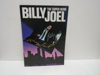 1982 Billy Joel - The Hero Signed Autographed Japan Tour Program