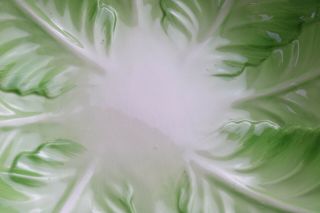 Cabbage Lettuce Leaves Salad Serving Bowl & 4 Salad Plates Japan Otagiri 5