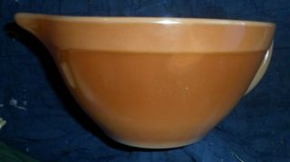 Fire King Oven Ware Batter Mixing Bowl Peach Luster Anchor Hocking