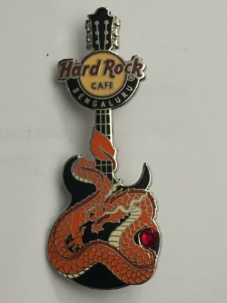 Hard Rock Cafe Pin Bengaluru Dragon Guitar Series