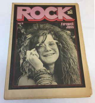 November 16,  1970 Rock Janis Joplin,  Poco,  Elton John,  Roger Mcguinn,  More