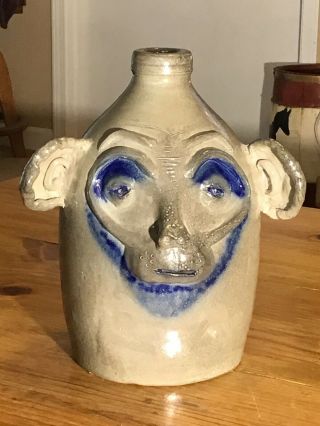 Beaumont Pottery In Seagrove Nc Face Jug