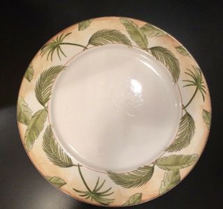 American Atelier Tropical Palm Dinner Plate 10 1/2” Five Plates