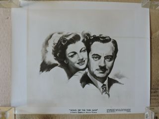 Myrna Loy And William Powell Artwork Photo 1947 Song Of The Thin Man 2