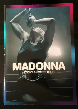 Madonna - Sticky & Sweet Tour 2008 - Official First Leg Programme Program Book