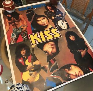 Just In Vintage Kiss Crazy Nights 24x34 Promo Poster