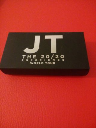 Justin Timberlake Jt The 20/20 Experience Keyring Pocket Mirror Limited Edition