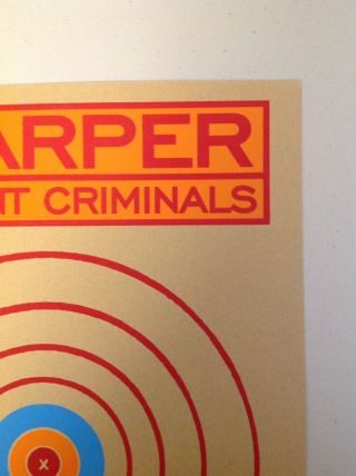 Ben Harper And The Innocent Criminals Poster Print West Coast Tan Version 1999 4