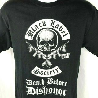 Black Label Society Death Before Dishonor Chapter T - Shirt Medium Zakk Wylde 2005