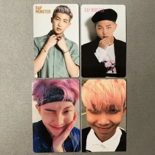 Bts - Rm - Photocard Set Of 4 - Youth Inu Hyyh - Official