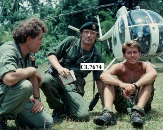Dennis Hopper And Martin Sheen On The Set Of The Movie  Apocalypse Now 