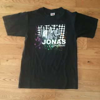 Jonas Brothers - Concert Shirt - 2008 Burning Up Tour - By Anvil Size S