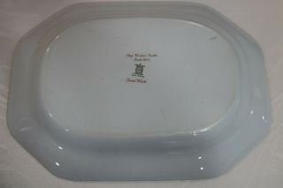 Copeland Spode Trade Winds Red Ship Windsor Castle 14 1/4 X 10 1/8 Oval Plate 2