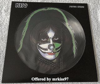 Peter Criss Lp Picture Disc Die Cut Cover Not Aucoin 180gr Vinyl Starchild