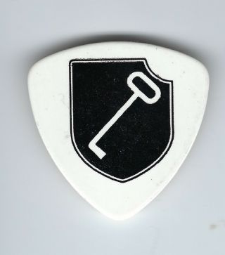 Slayer Jeff Hanneman 2010 Tour Guitar Pick Shield Key