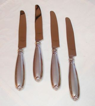 Princess House Barrington Stainless Steel Place Setting Knife - Set Of 4