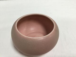 1927 Rookwood Arts And Crafts Pottery Dish Pink And Green Glaze 2 Inch Tall 5