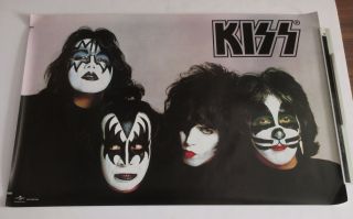 Kiss Japan Promo Only Big 84 X 56 Cm Poster Official Gene Simmons Paul Stanley