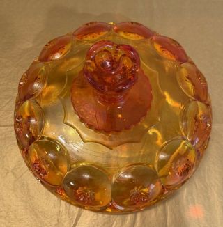 Vintage L.  E.  Smith Glass 12.  5 
