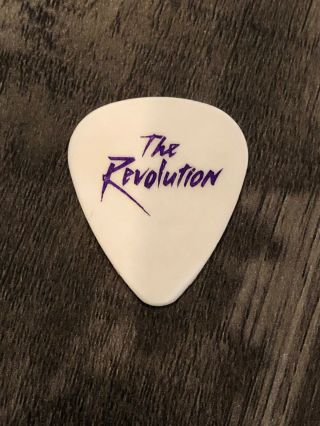 The Revolution Wendy Authentic 2019 Tour Guitar Pick Prince
